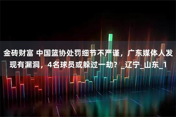 金砖财富 中国篮协处罚细节不严谨，广东媒体人发现有漏洞，4名球员或躲过一劫？_辽宁_山东_1