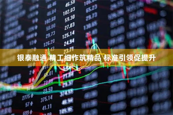 银泰融通 精工细作筑精品 标准引领促提升